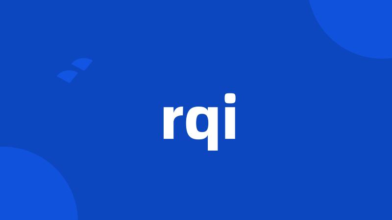 rqi