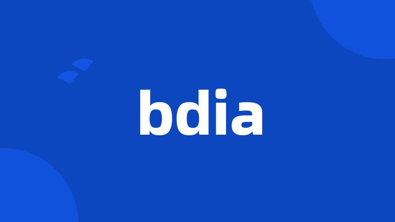 bdia