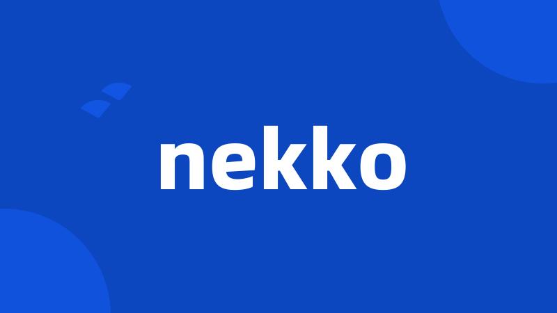 nekko