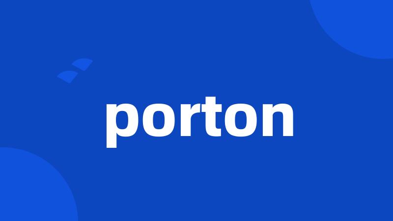 porton