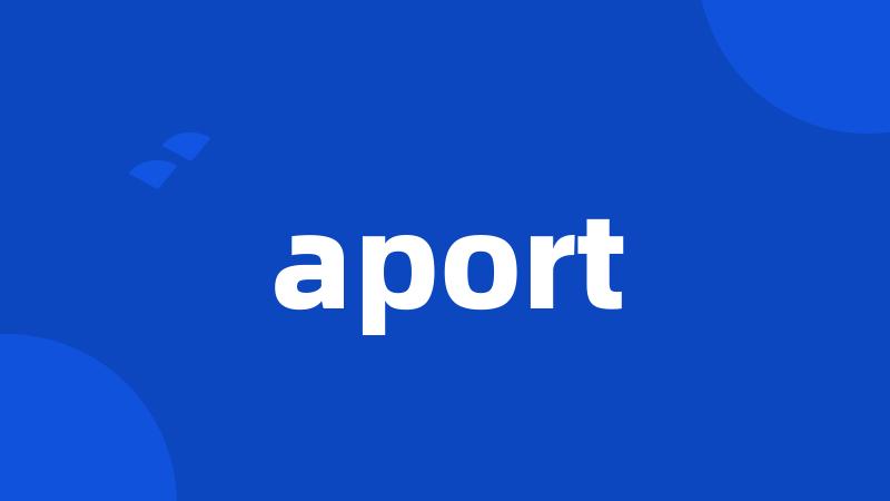 aport