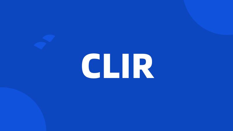 CLIR