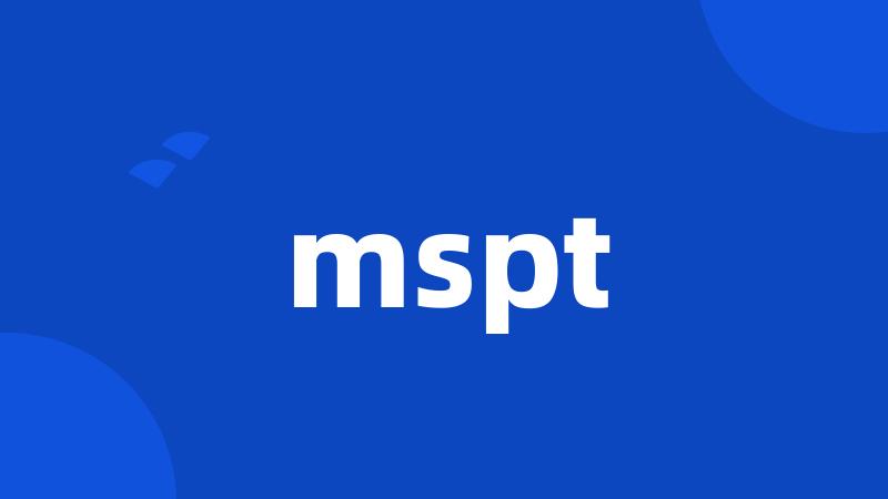 mspt