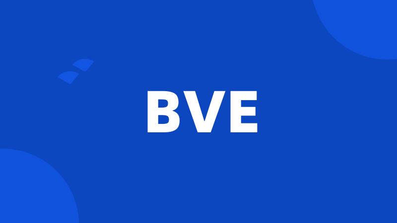 BVE