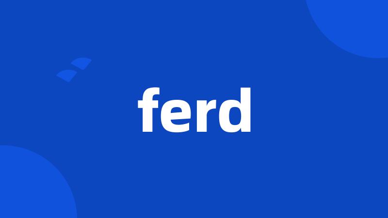 ferd