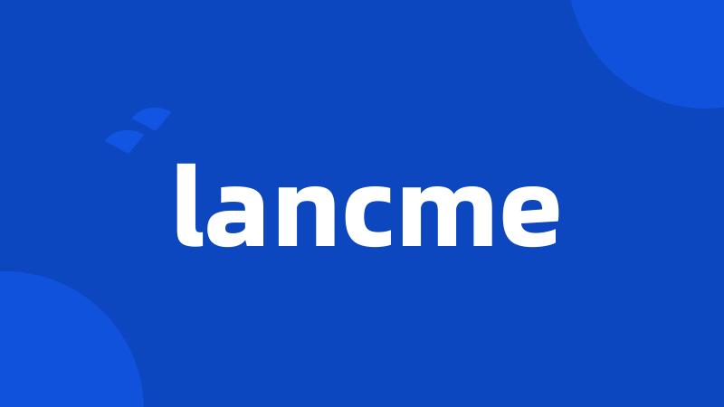 lancme