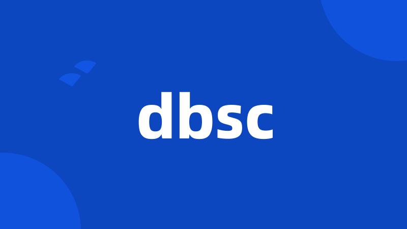 dbsc