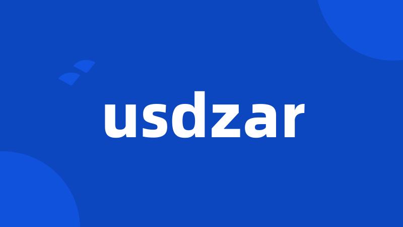 usdzar