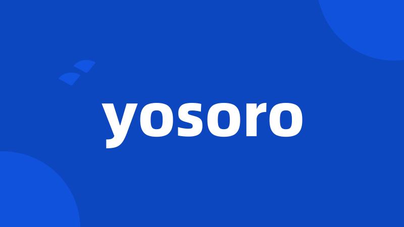 yosoro