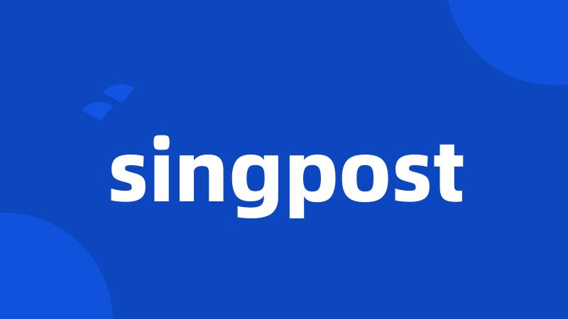 singpost