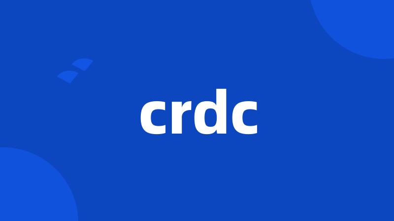 crdc