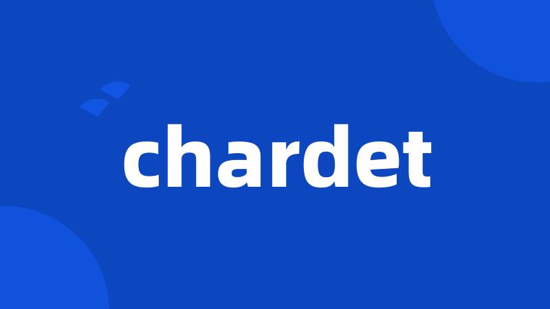 chardet