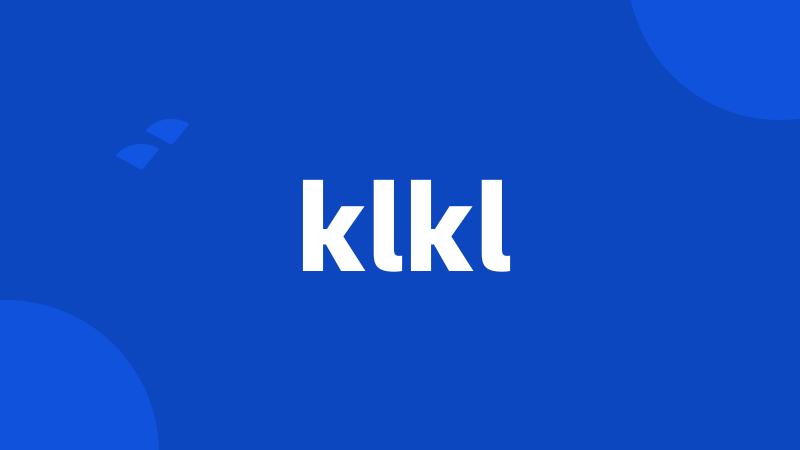 klkl