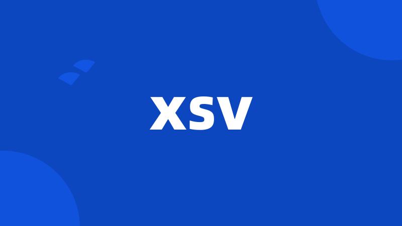 xsv