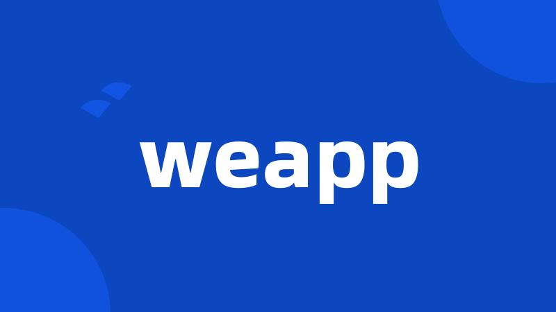 weapp