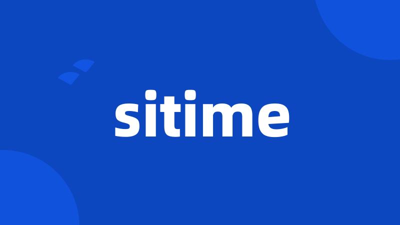 sitime