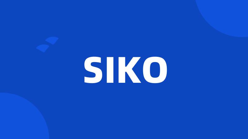 SIKO