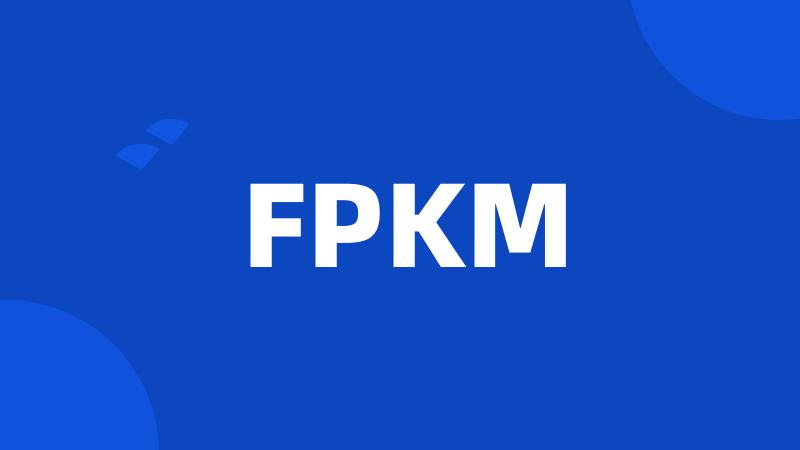 FPKM