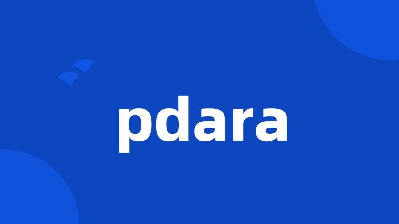 pdara