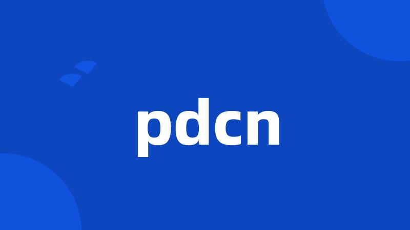 pdcn