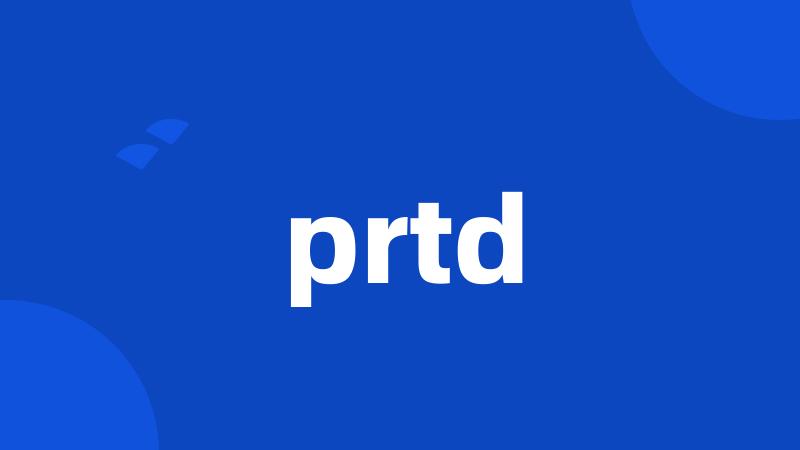 prtd