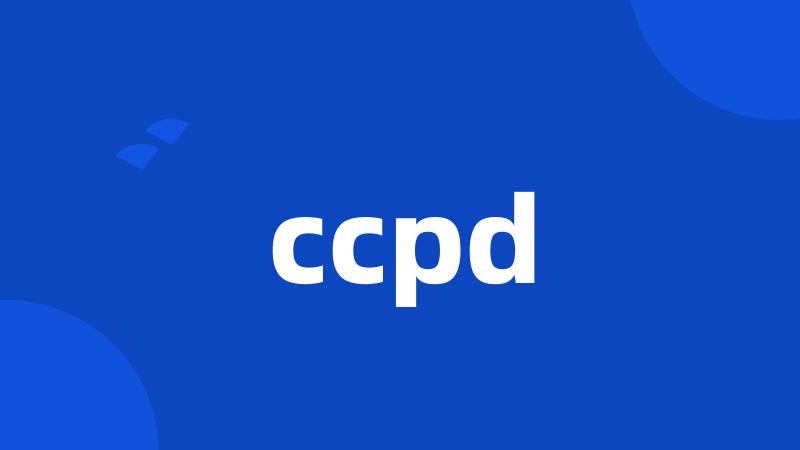 ccpd