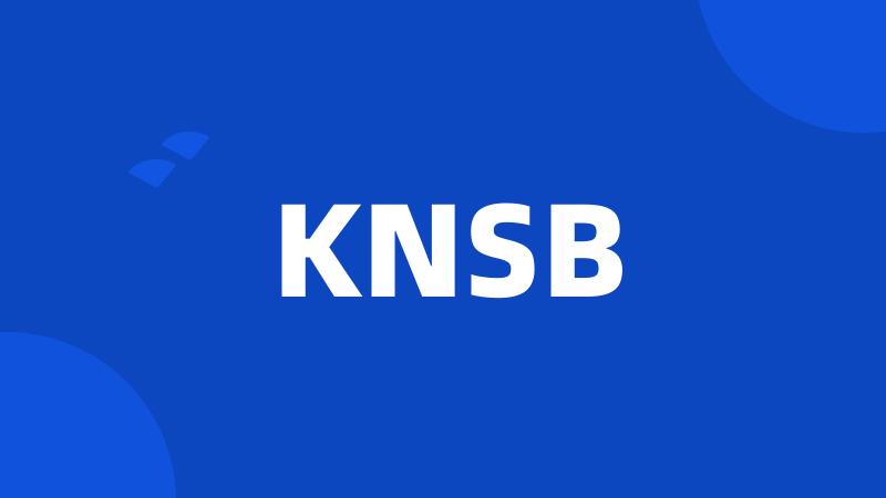 KNSB