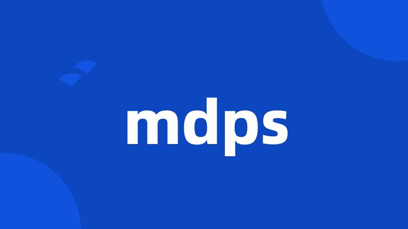 mdps