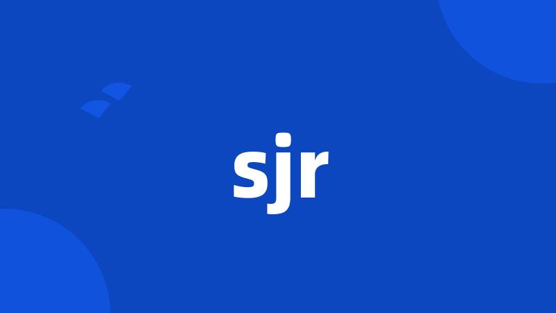 sjr