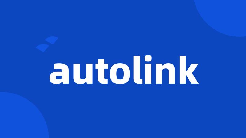 autolink