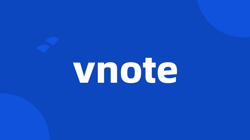 vnote