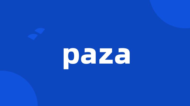 paza