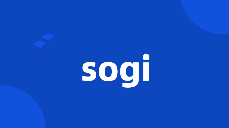 sogi