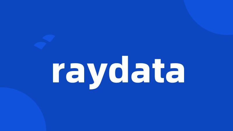 raydata