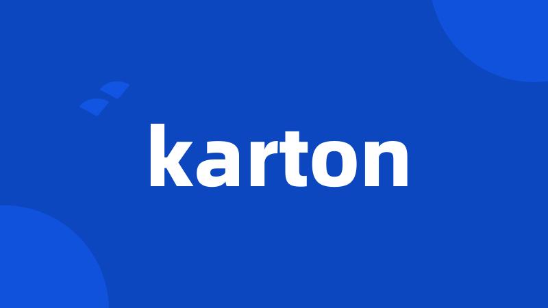 karton