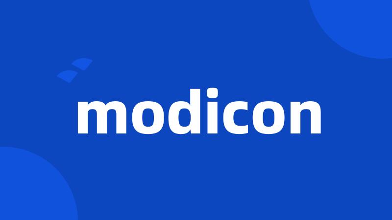 modicon