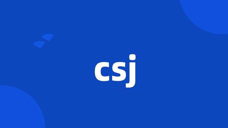 csj