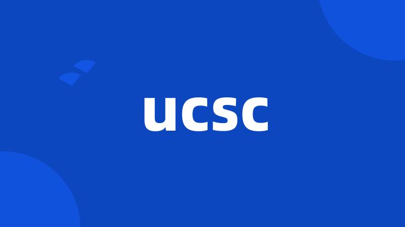 ucsc