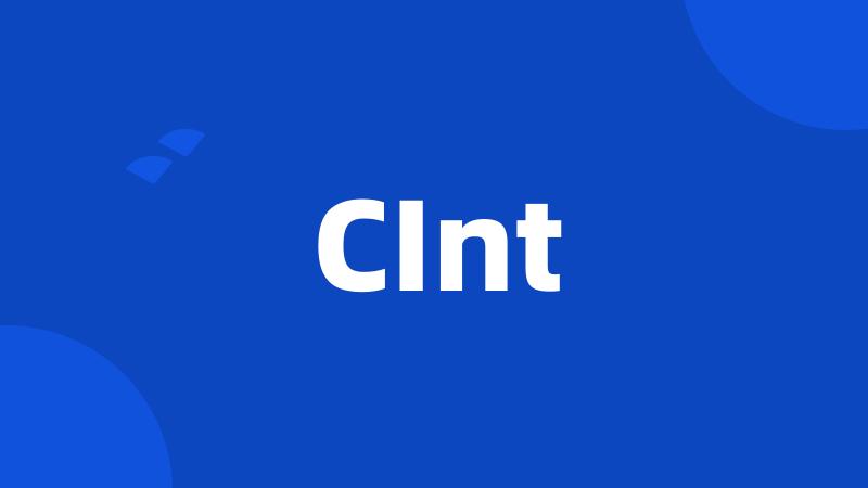 CInt