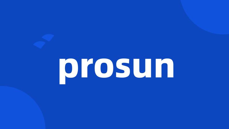 prosun