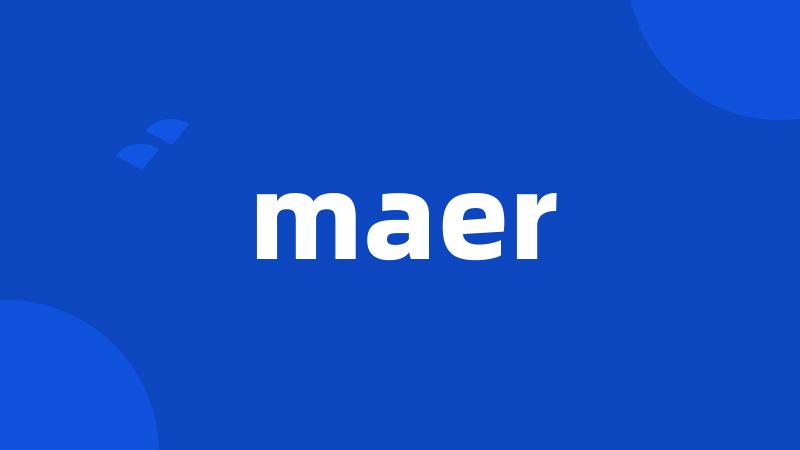 maer