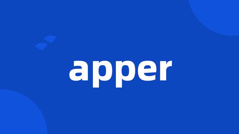 apper