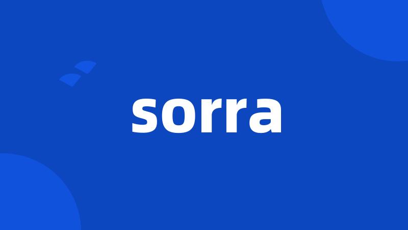 sorra