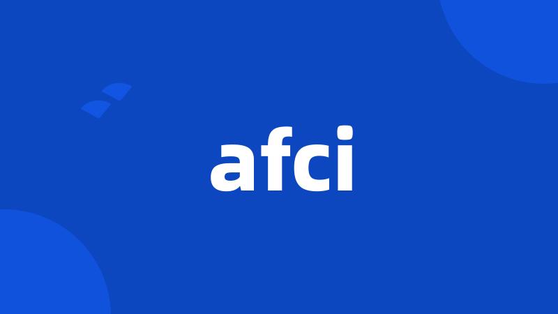 afci