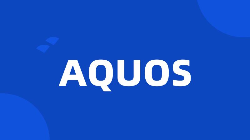 AQUOS