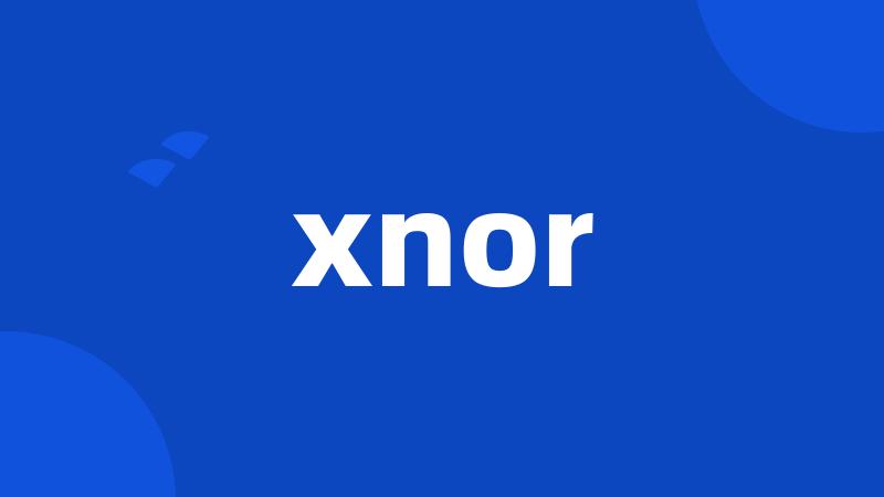 xnor