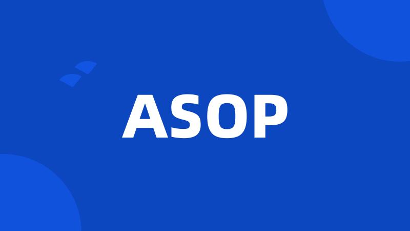 ASOP