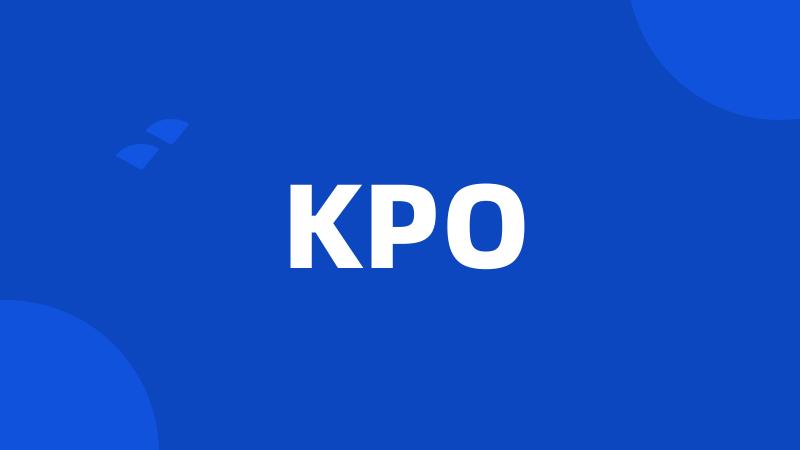 KPO