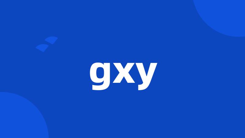 gxy