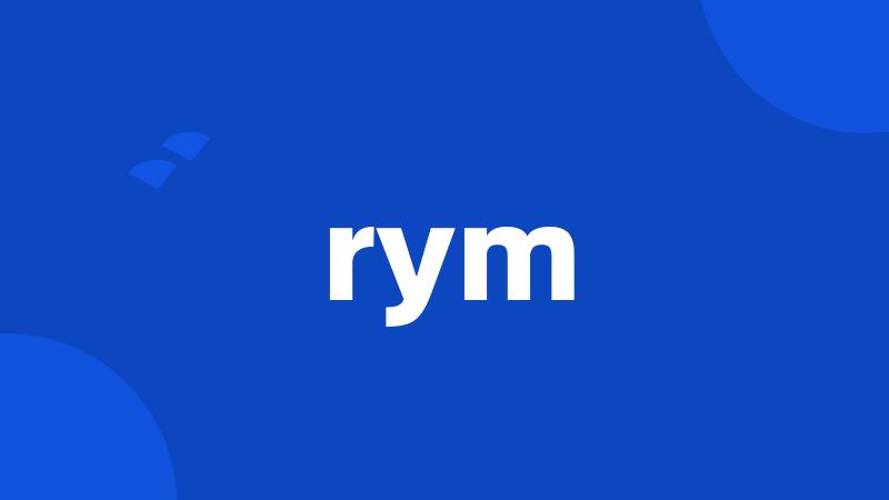 rym